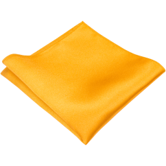 Hořčicově žlutý pánský kapesníček mat/lesk
