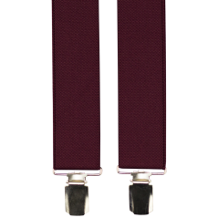 Bordó pánské široké kšandy