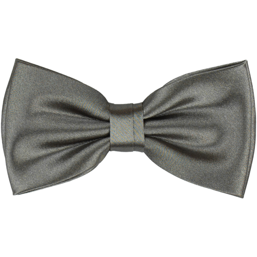 Grafitově šedý pánský motýlek lesklý