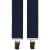 Dark Navy Structured Men's Wide Suspenders