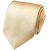 Beige Gold Men's Necktie