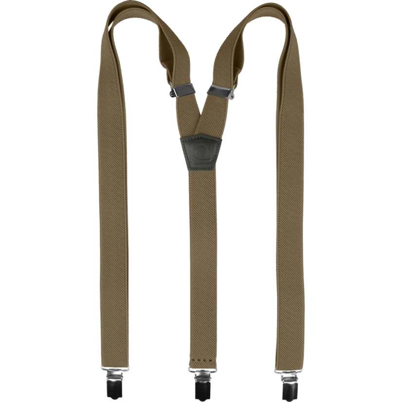 Svetlo hnedé detské traky - Dĺžka: 60cm (pro děti do 110cm)