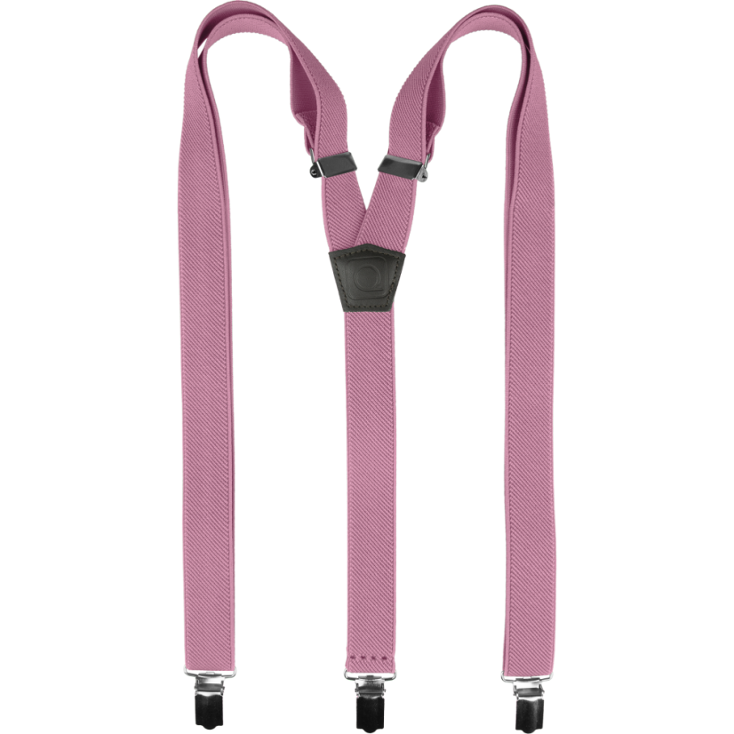 Světle růžové pánské kšandy