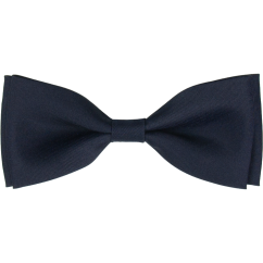 Tmavě modrý pánský motýlek matný