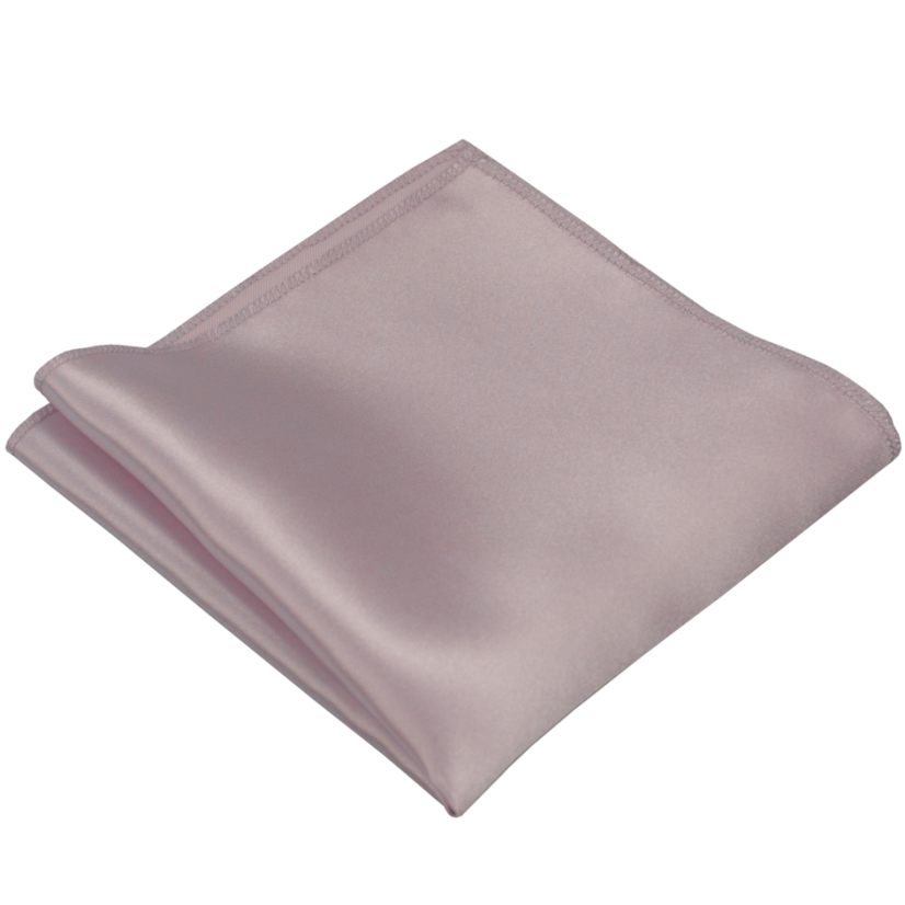 Starorůžový pánský kapesníček mat/lesk