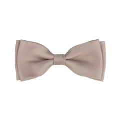 Tmavě pudrový dětský motýlek matný