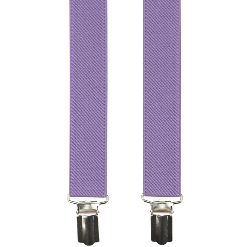 Fialové dětské kšandy - Dĺžka: 70cm (pro děti do 130cm)