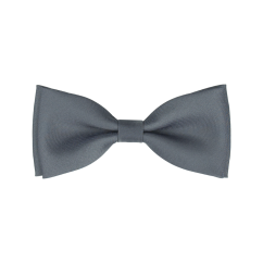 Šedý dětský motýlek matný