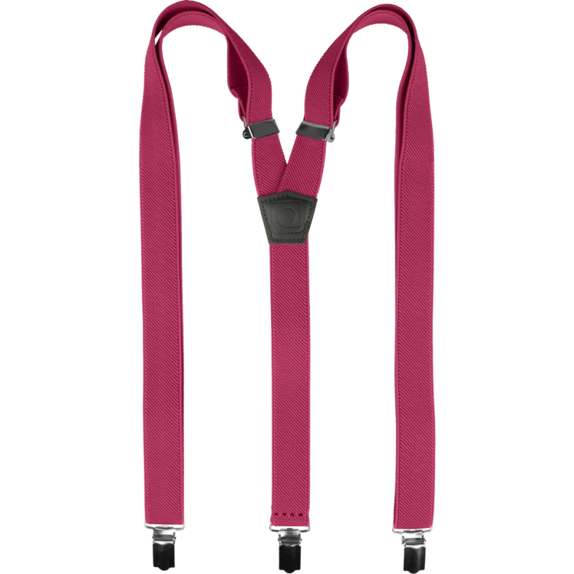 Růžové pánské kšandy