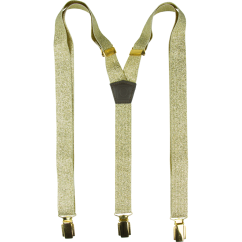 Gold Men's Suspenders