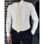 Cream (Ecru) Men's Necktie with Subtle Texture