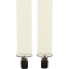 Cream (ECRU) Men's Wide Suspenders