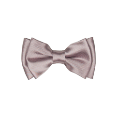 Tmavě starorůžový dětský MINI motýlek lesklý