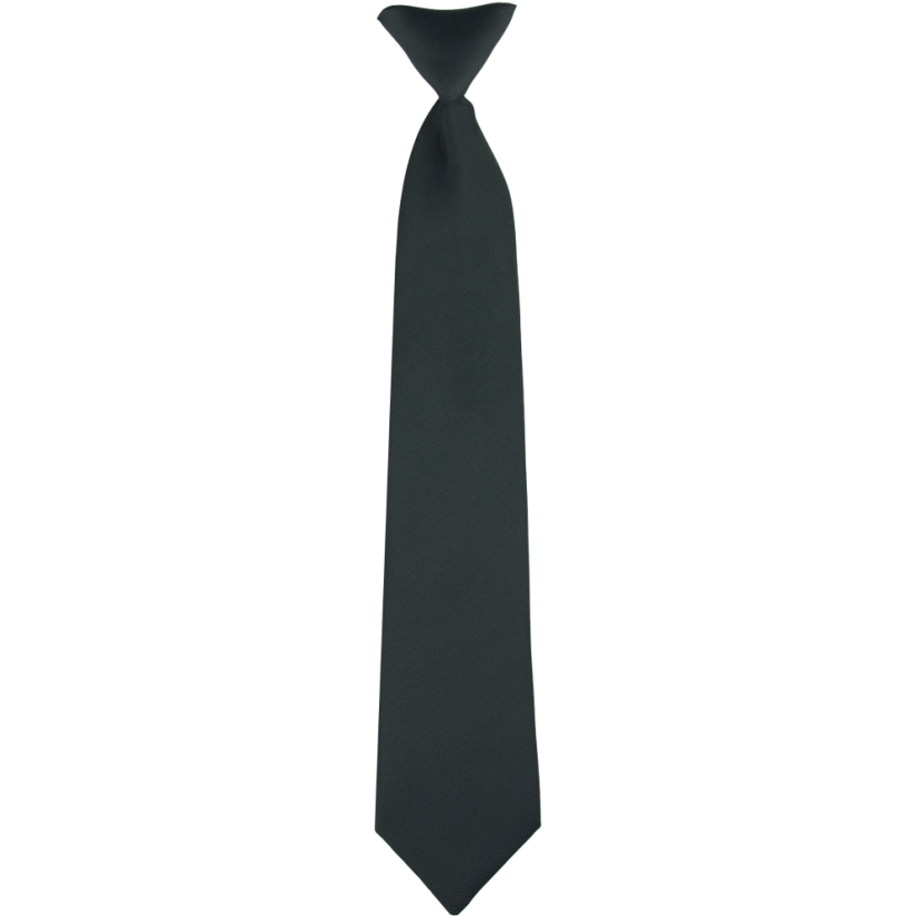 Dark Grey Children's Matte Necktie