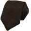 Hnědá pletená pánská kravata