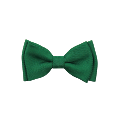 Tmavě zelený dětský MINI motýlek matný