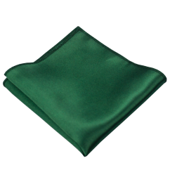 Smaragdově zelený pánský kapesníček mat/lesk