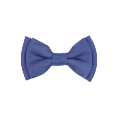 Modrý denim dětský MINI motýlek matný