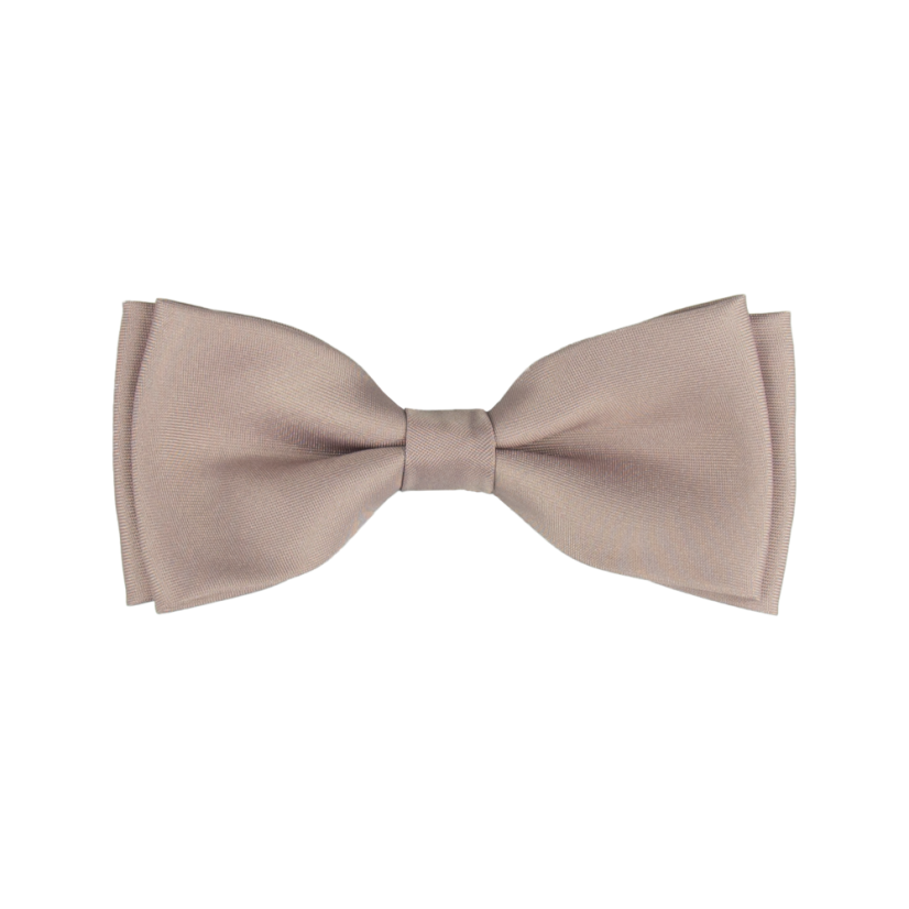 Tmavě pudrový dětský motýlek matný