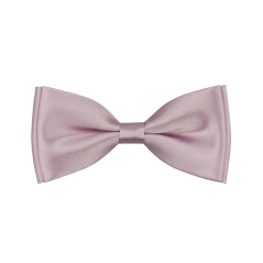 Starorůžový dětský motýlek lesklý