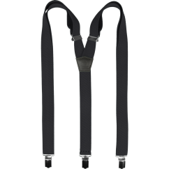 Dark Grey Men's Suspenders