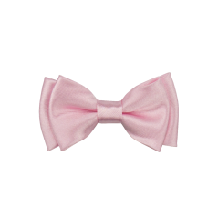 Světle růžový dětský MINI motýlek lesklý