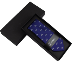 Blue Men's Necktie Cycling BIKES