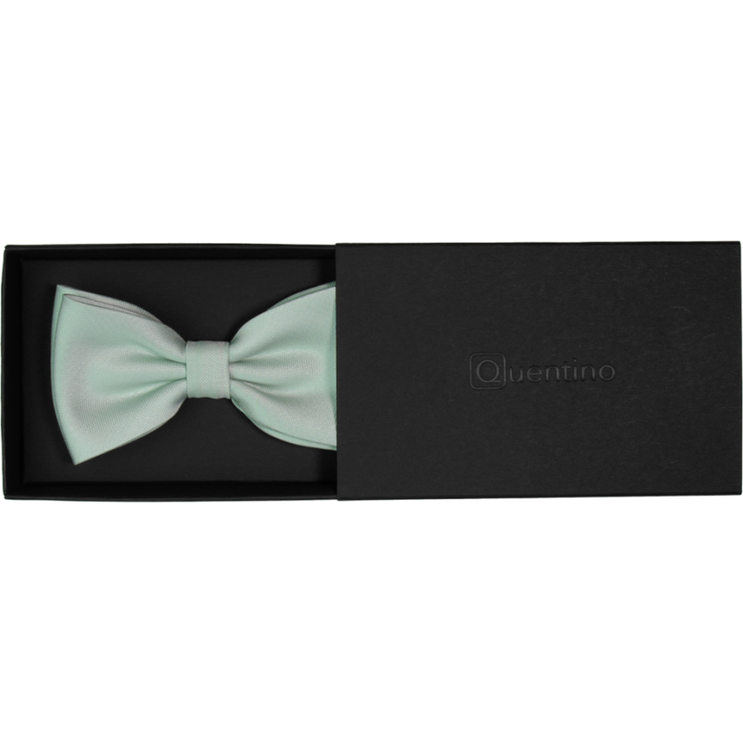 Šalvějově zelený pánský motýlek matný