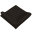 Dark Brown Men's Pocket Square Mat/Gloss