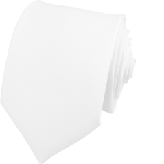 Bílá pánská kravata