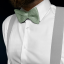 Sage Green Men's Knitted Bow Tie