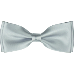 Stříbrný pánský motýlek lesklý