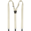 Cream (ecru) children's suspenders - Length: 48cm (pro děti do 90cm)