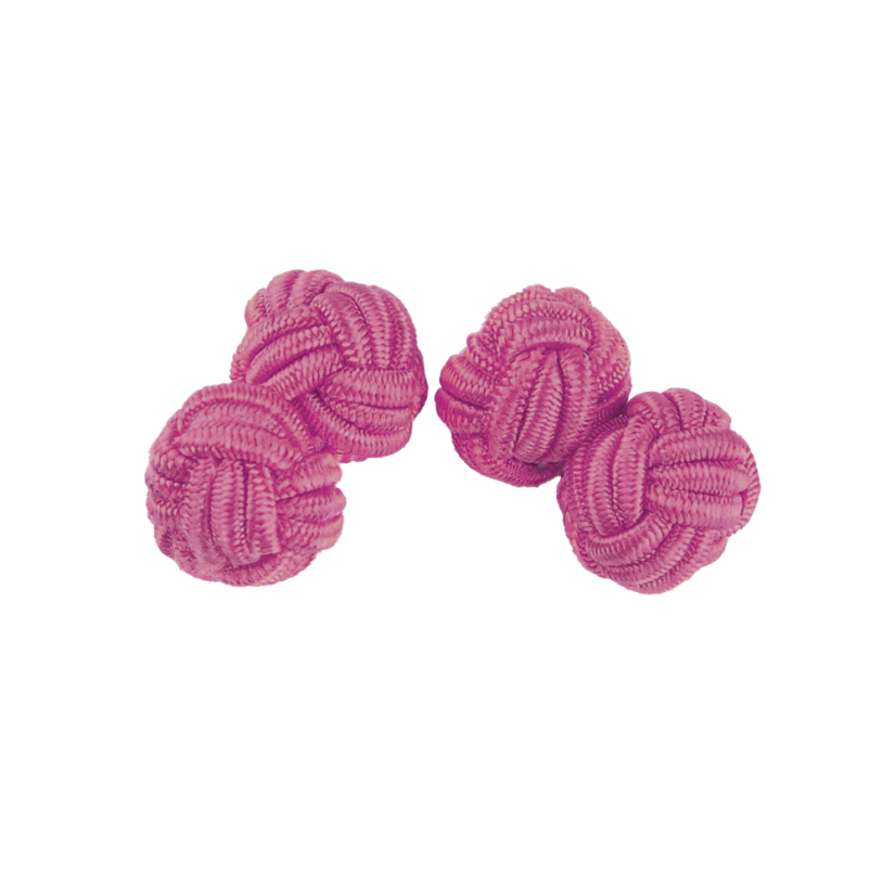 Růžové manžetové uzlíky