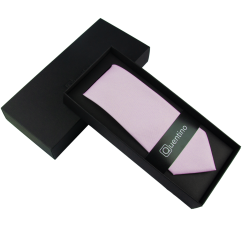 Světle růžovo fialová pánská kravata