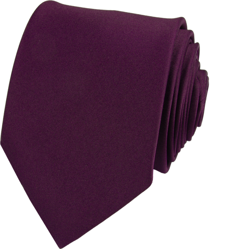 Tmavě fialová pánská kravata