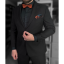 Brick Red Men's Accessory Set – Suspenders, Bow Tie and Floral Pocket Square