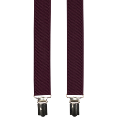 Bordeaux Men's Suspenders