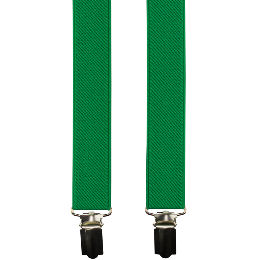 Zelené dětské kšandy - Dĺžka: 80cm (pro děti do 150cm)