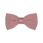 Dusty Pink Children's Knitted Bow Tie