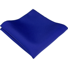 Royal Blue Men's Pocket Square Mat/Gloss