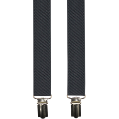 Dark Grey Men's Suspenders