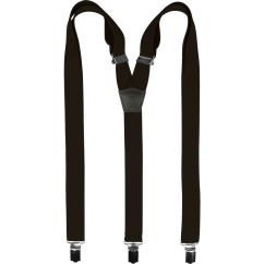 Tmavě hnědé pánské kšandy