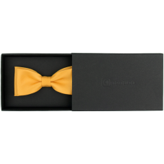 Hořčicově žlutý dětský motýlek matný