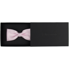 Starorůžový dětský motýlek matný