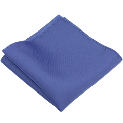 Modrý denim pánský kapesníček mat/lesk