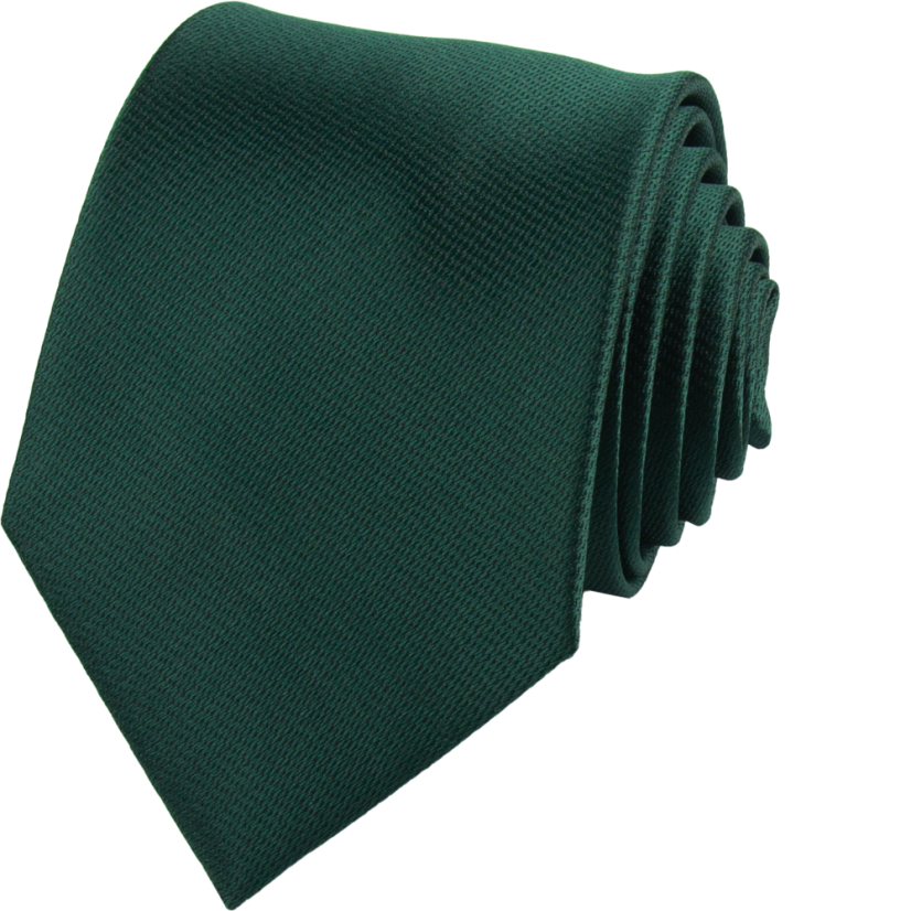 Emerald Green Men's Necktie with Subtle Pattern