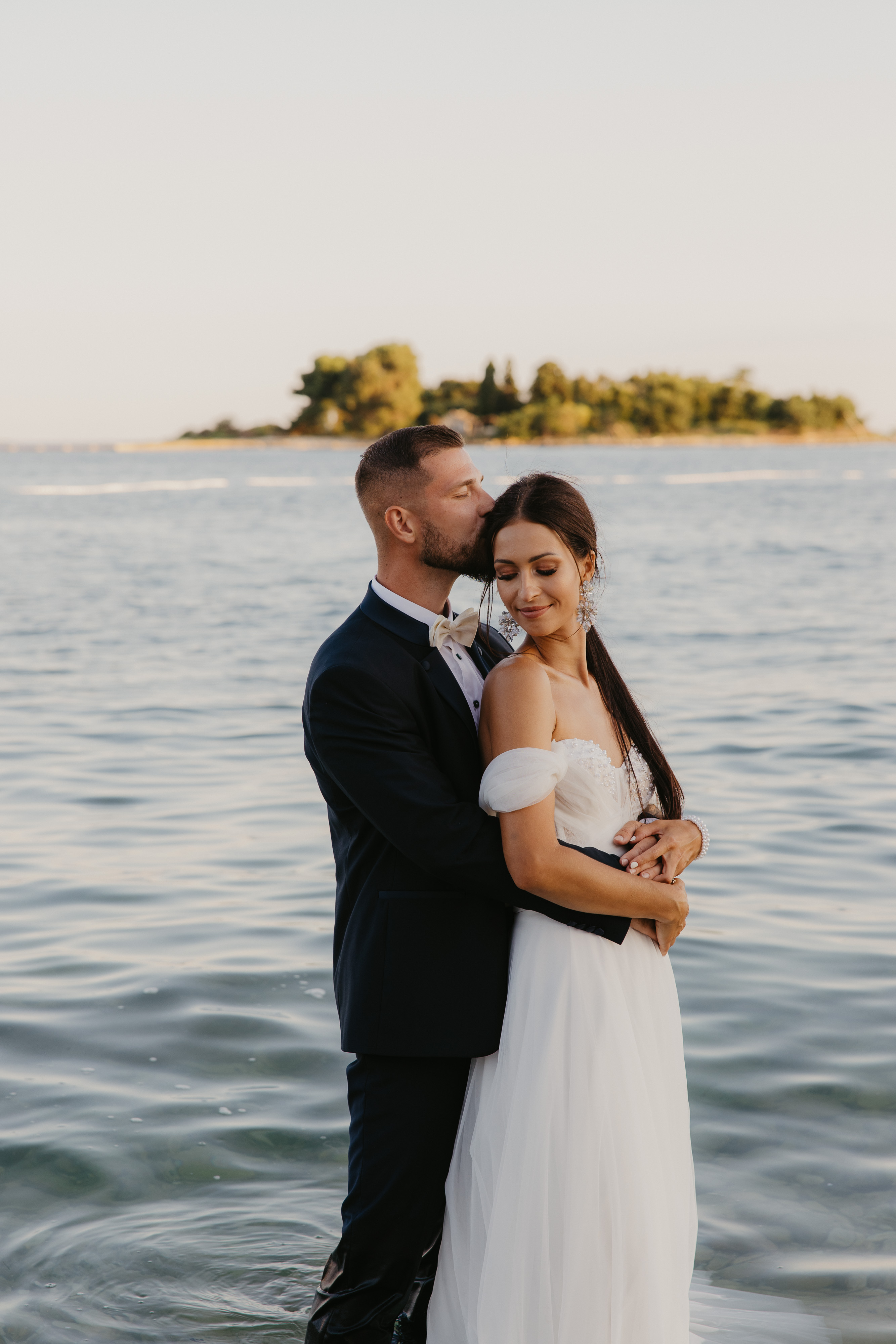 Svadobné fotenie v mori